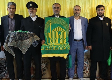 پرچم رضوی در زندان اراک