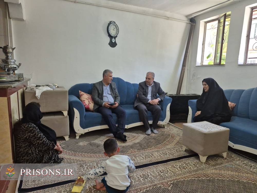 بازدید از منزل خانواده زندانیان نیازمند ارومیه