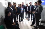 بازدید اعضای کمیته ساماندهی امور زندانیان از مرکز مراقبت الکترونیکی چهارمحال وبختیاری