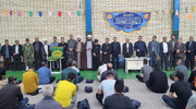 ۸ روز مرخصی با رایحه بیرق سبز حرم مطهر آستان قدس رضوی (ع)در زندان میاندوآب