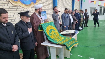 رایحه بیرق سبز حرم مطهر آستان قدس رضوی (ع) در زندان میاندوآب