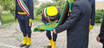 رایحه بیرق سبز حرم مطهر آستان قدس رضوی (ع) در زندان میاندوآب