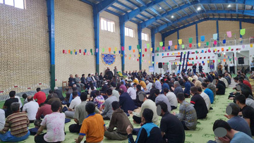 رایحه بیرق سبز حرم مطهر آستان قدس رضوی (ع) در زندان میاندوآب
