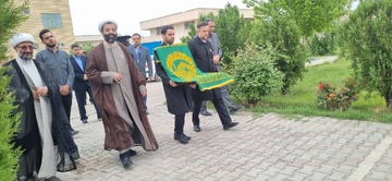 رایحه بیرق سبز حرم مطهر آستان قدس رضوی (ع) در زندان میاندوآب
