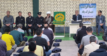 رایحه بیرق سبز حرم مطهر آستان قدس رضوی (ع) در زندان میاندوآب