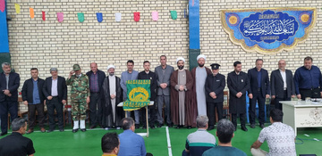 رایحه بیرق سبز حرم مطهر آستان قدس رضوی (ع) در زندان میاندوآب