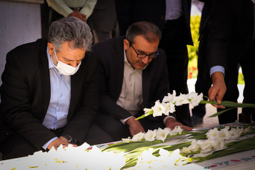 آئین بزرگداشت اولین سالگرد شهید گمنام ستاد سازمان زندان‌ها