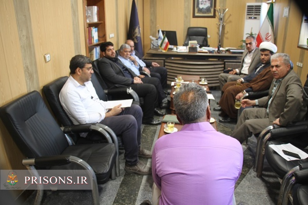 حضور معاون دادستان مرکز استان در زندان مرکزی بوشهر