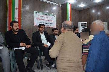 «میز خدمت» قضایی برای 90 نفر از زندانیان دهدشتی