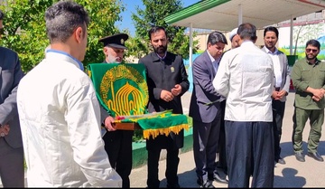۱۲ زندانی اردبیل به برکت حضور پرچم مطهر رضوی آزاد شدند