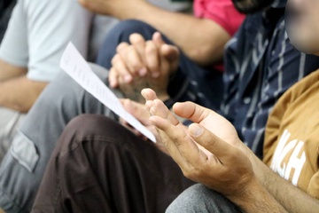 زندان ارومیه - مراسم پرجم گردانی حضرت امام رضا(ع)