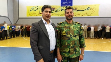 زندان ارومیه - مراسم پرجم گردانی حضرت امام رضا(ع)