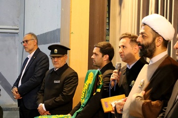 زندان ارومیه - مراسم پرجم گردانی حضرت امام رضا(ع)