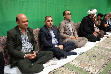 آزادی 8 زندانی یزدی به برکت حضور پرچم رضوی