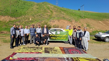 سیاحت پرنشاط کارکنان زندان مهاباد در طبیعت به مناسبت دهه کرامت