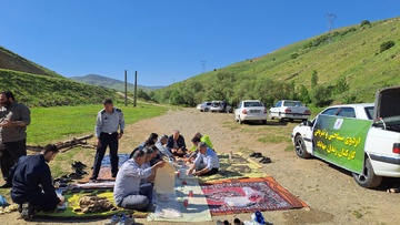 اردوی تفریحی کارکنان زندان مهاباد به مناسبت دهه کرامت.