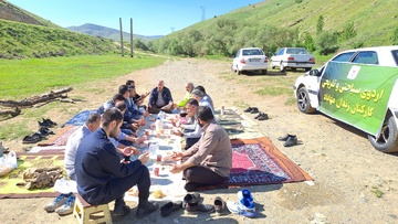 اردوی تفریحی کارکنان زندان مهاباد به مناسبت دهه کرامت.