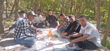 اردوی سیاحتی کارکنان بازداشتگاه اشنویه