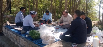 اردوی سیاحتی کارکنان بازداشتگاه اشنویه