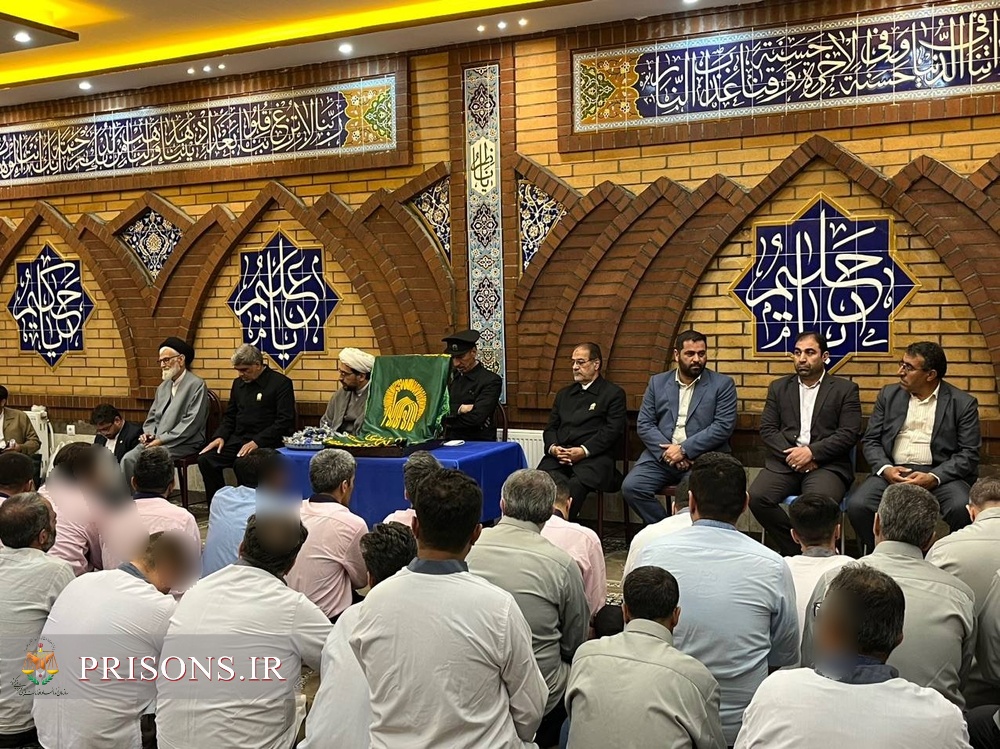 در مراسم استقبال از پرچم رضوی ۴ زندانی بیجاری آزاد شدند