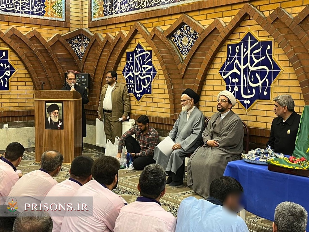 در مراسم استقبال از پرچم رضوی ۴ زندانی بیجاری آزاد شدند