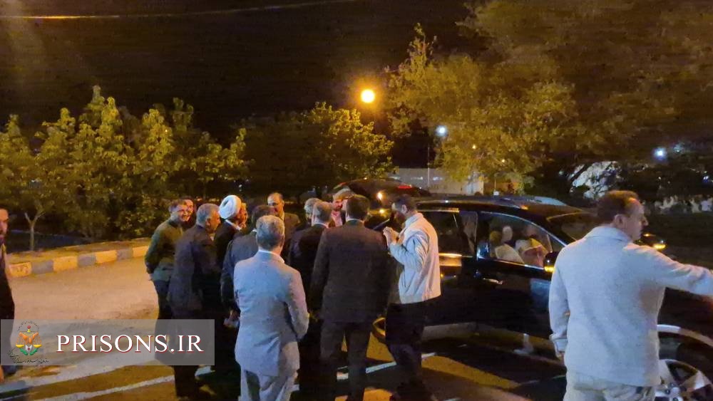 بازدید شبانه رئیس کل دادگستری استان آذربایجان غربی از زندان ماکو