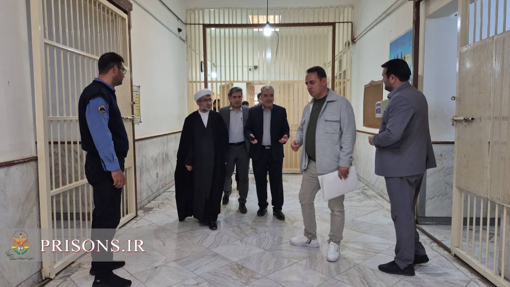 بازدید شبانه رئیس کل دادگستری استان آذربایجان غربی از زندان ماکو