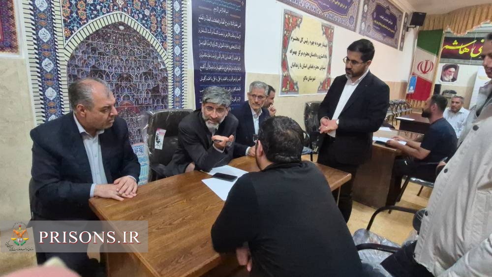 بازدید شبانه رئیس کل دادگستری استان آذربایجان غربی از زندان ماکو