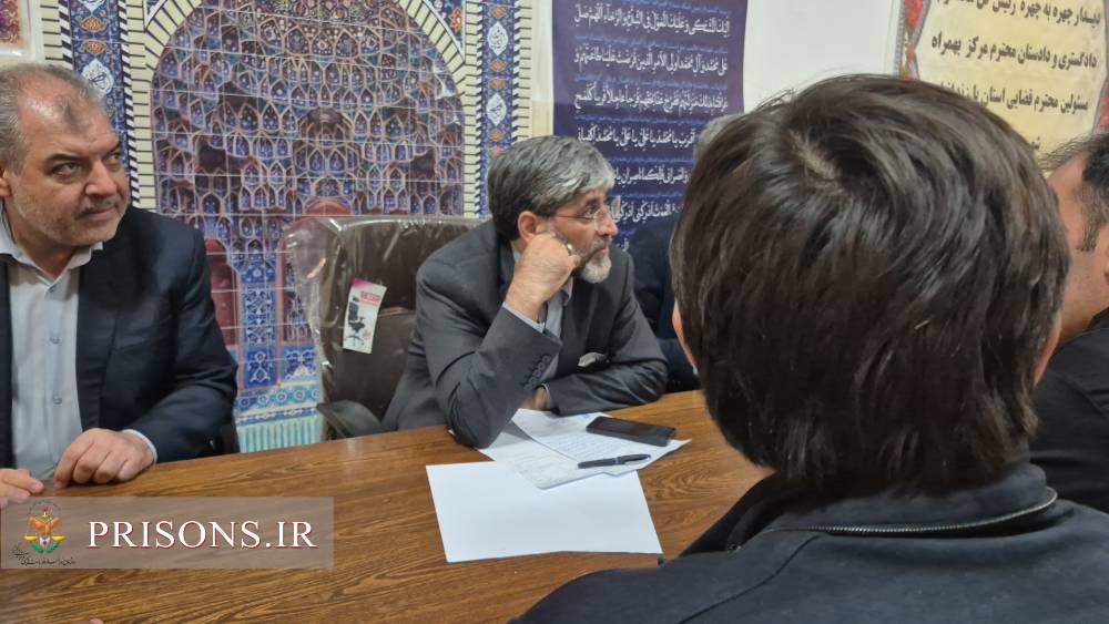 بازدید شبانه رئیس کل دادگستری استان آذربایجان غربی از زندان ماکو