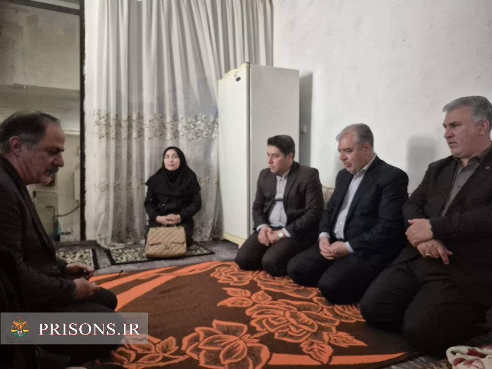 سرکشی از خانواده زندانی نیازمند در شهر مرزی بازرگان