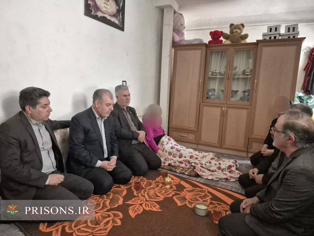 سرکشی از خانواده زندانی نیازمند در شهر مرزی بازرگان