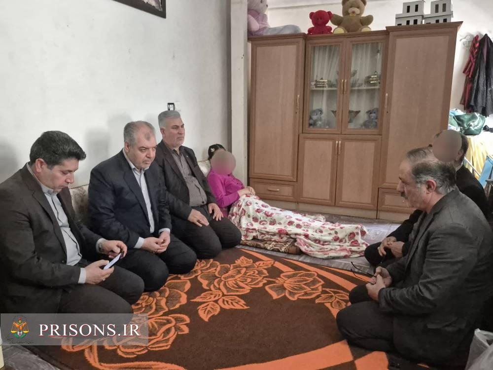 سرکشی از خانواده زندانی نیازمند در شهر مرزی بازرگان