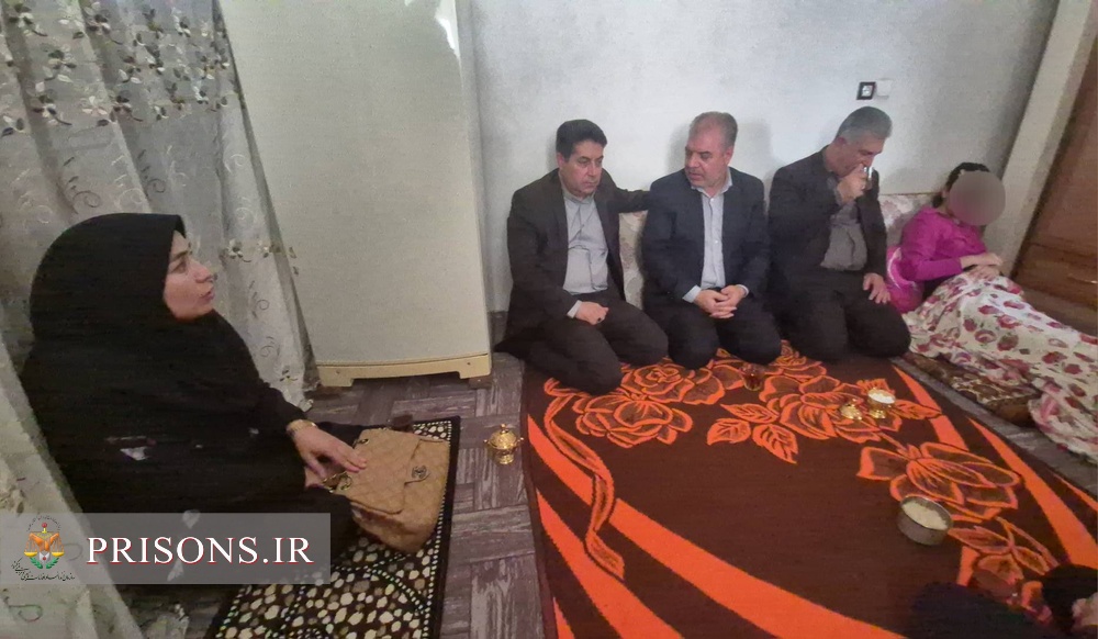 سرکشی از خانواده زندانی نیازمند در شهر مرزی بازرگان