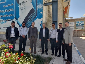 زندان بوکان - پایش صبحگاهی مدیرکل زندانهای استان آذربایجان غربی
