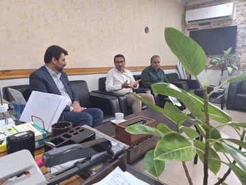 نشست تعاملی رئیس زندان نور با مدیر فنی و حرفه ای 