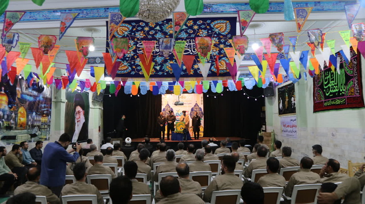 برپایی جشن میلاد امام رضا(ع) در زندان مرکزی قزوین با حضور خدام حرم مطهر