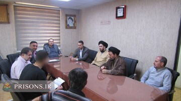 بازدید ریاست دادگستری رودبار از زندان شهرستان به مناسبت دهه کرامت
