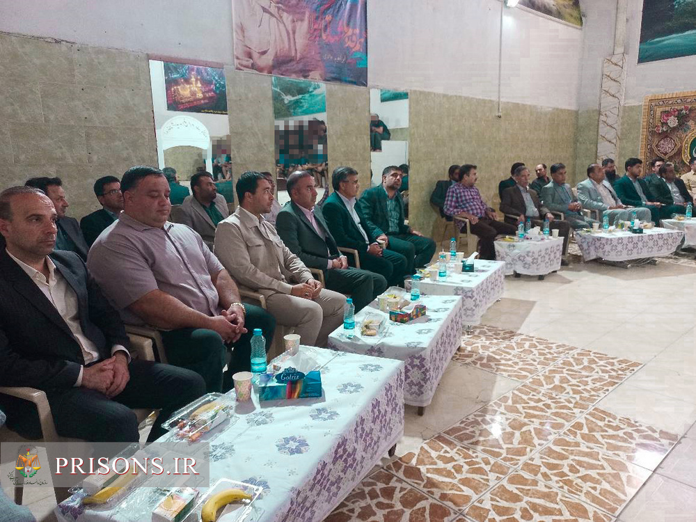 قهرمان پارالمپیک مهمان ویژه برنامه پهلوانی در زندان رفسنجان
