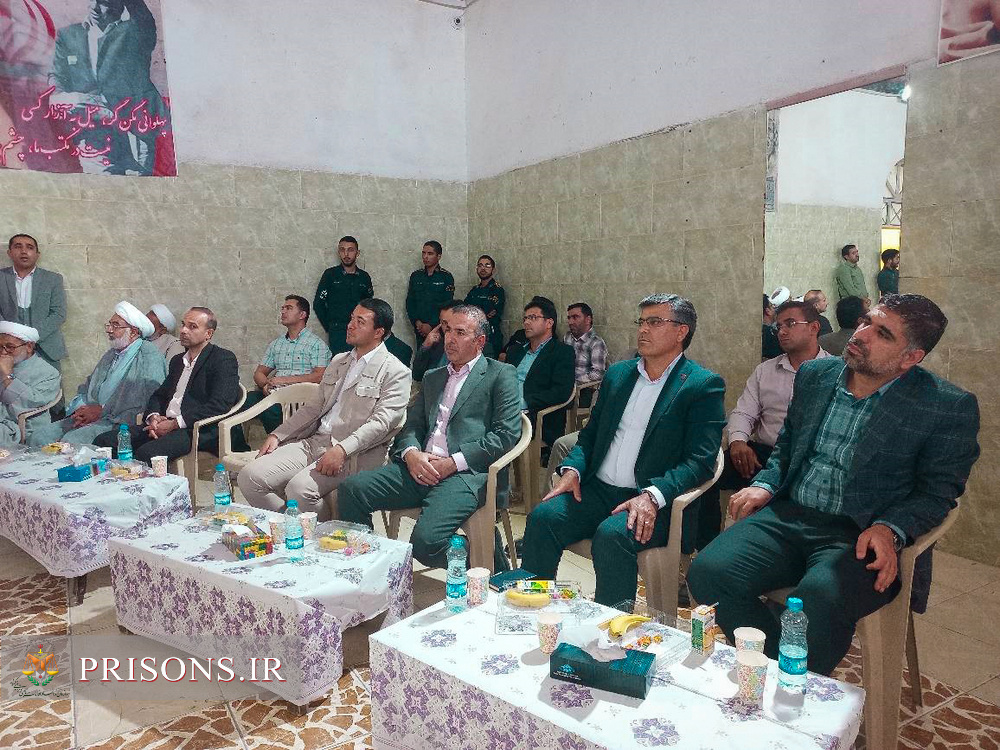 قهرمان پارالمپیک مهمان ویژه برنامه پهلوانی در زندان رفسنجان