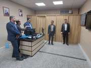 بازدید معاونین و مسئولین ستادی اداره کل زندان های استان از زندان سما بوشهر
