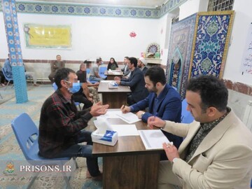 بازدید مقامات قضایی از بازداشتگاه رشت 