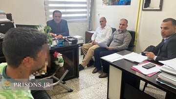 قاضی اجرای احکام آستانه اشرفیه با زندانیان لاهیجان دیدار کرد