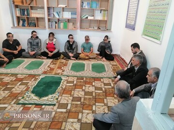  قاضی ناظر زندان رشت در اقدامی میدانی از کانون اصلاح و تربیت استان بازدید کرد 