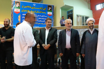 آزادی ۵۴۰ زندانی از زندان‌های مازندران/ ۲۰۰۰ بسته حمایتی به خانواده زندانیان نیازمند اهدا شد