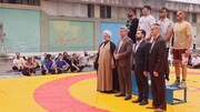 فیلم|دهمین دوره رقابت‌های پرشور کشتی آزاد و پهلوانی زندان‌های گیلان به پایان رسید