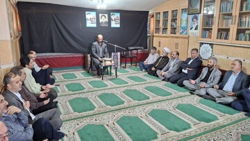  اولین سالگرد شهادت آیت‌الله رئیسی و شهدای خدمت در ستاد اداره‌کل زندان‌های گیلان برگزار شد