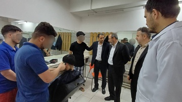 آموزش 60 مددجو در کارگاه‌ مهارت‌آموزی کانون اصلاح و تربیت تهران 