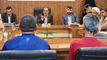  بازدید دادستان خوزستان و مدیرکل زندان‌ها از زندان سپیدار اهواز با هدف رسیدگی به پرونده‌های مددجویان