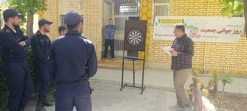 برپایی اردوی تفریحی و مسابقات ورزشی در بین سربازان کانون اصلاح و تربیت کرمانشاه