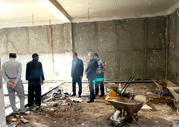 بازدید مدیرکل زندان‌های استان قزوین از پروژه در دست ساخت بازداشتگاه جدید 